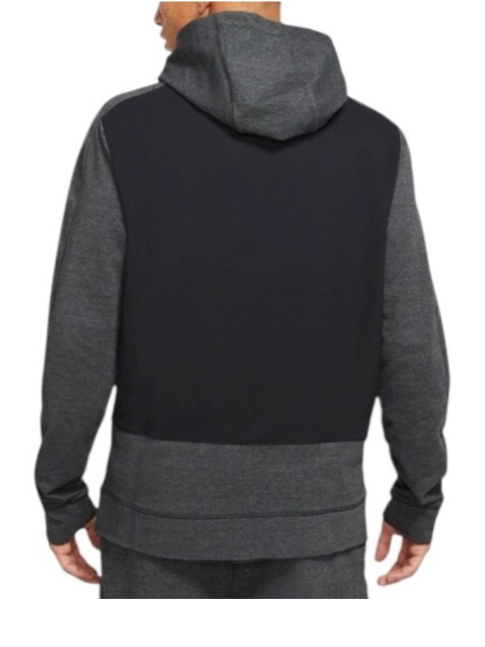 Nike Swoosh Yoga Pullover on Grey NWT - Picture 2 of 7